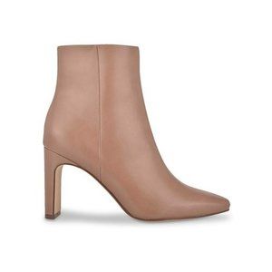 Unisa Jezzie Cream Tan Brown Faux Leather Bootie